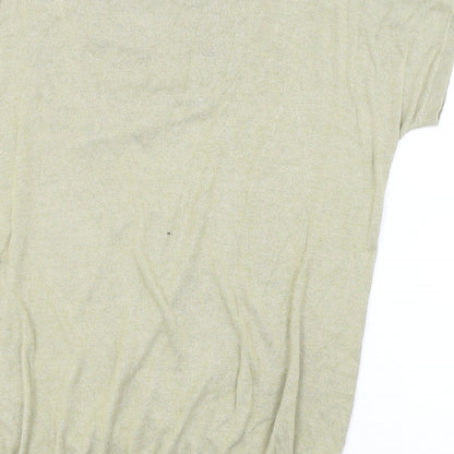 South Womens Gold   Pullover Jumper Size 22