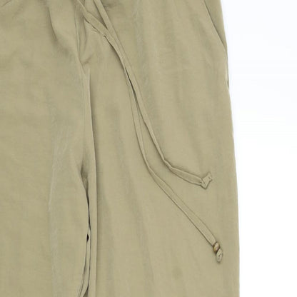 Select Womens Brown   Bloomer Trousers Size 16 L28 in - Gathered ankles