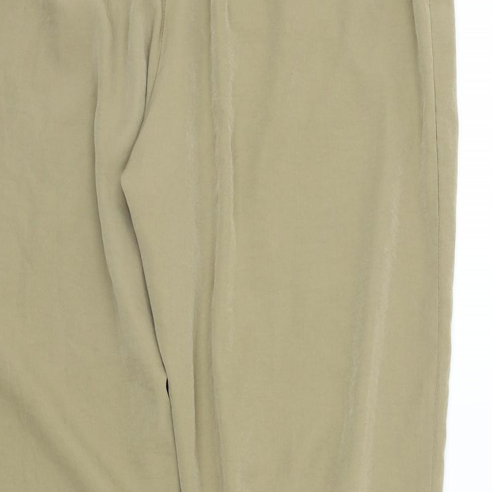 Select Womens Brown   Bloomer Trousers Size 16 L28 in - Gathered ankles