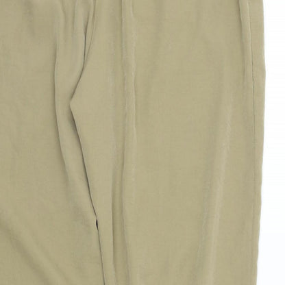 Select Womens Brown   Bloomer Trousers Size 16 L28 in - Gathered ankles
