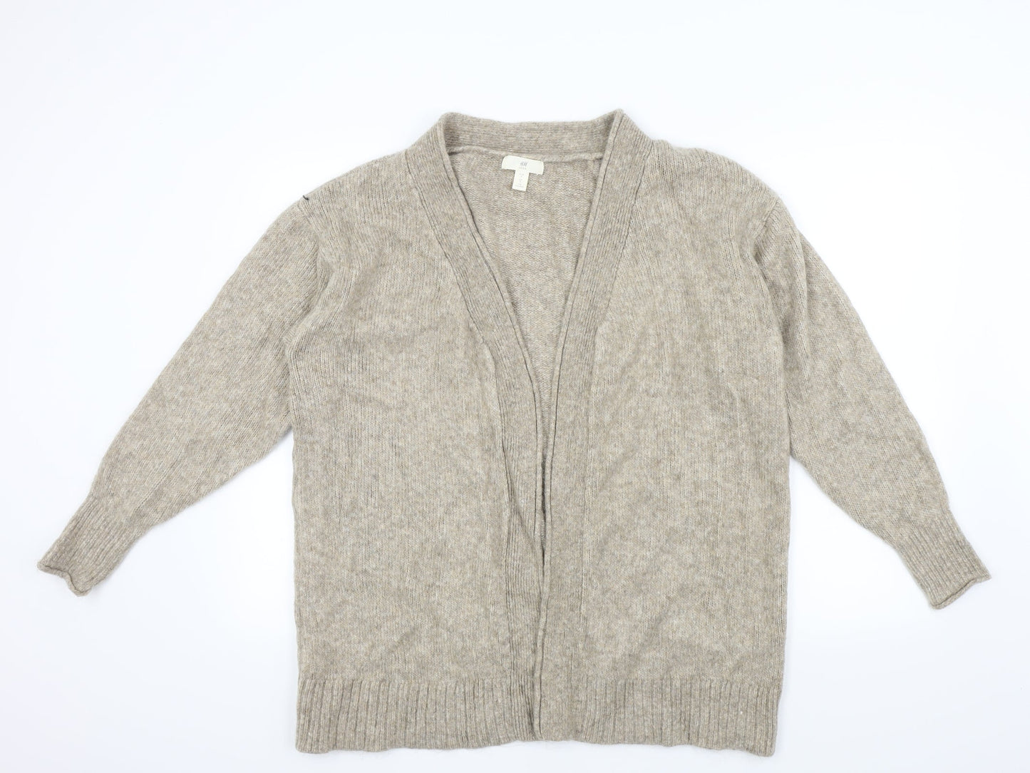 H&M Womens Beige   Cardigan Jumper Size S