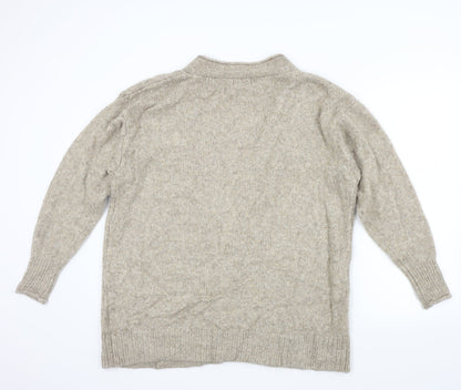 H&M Womens Beige   Cardigan Jumper Size S