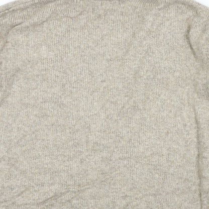 H&M Womens Beige   Cardigan Jumper Size S