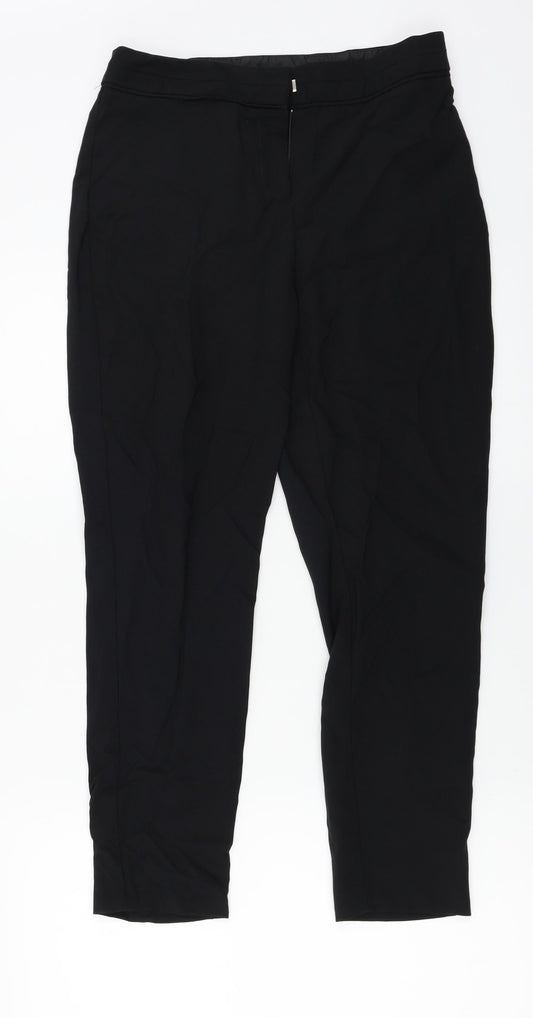 F&F  Womens Black   Trousers  Size 8 L23 in
