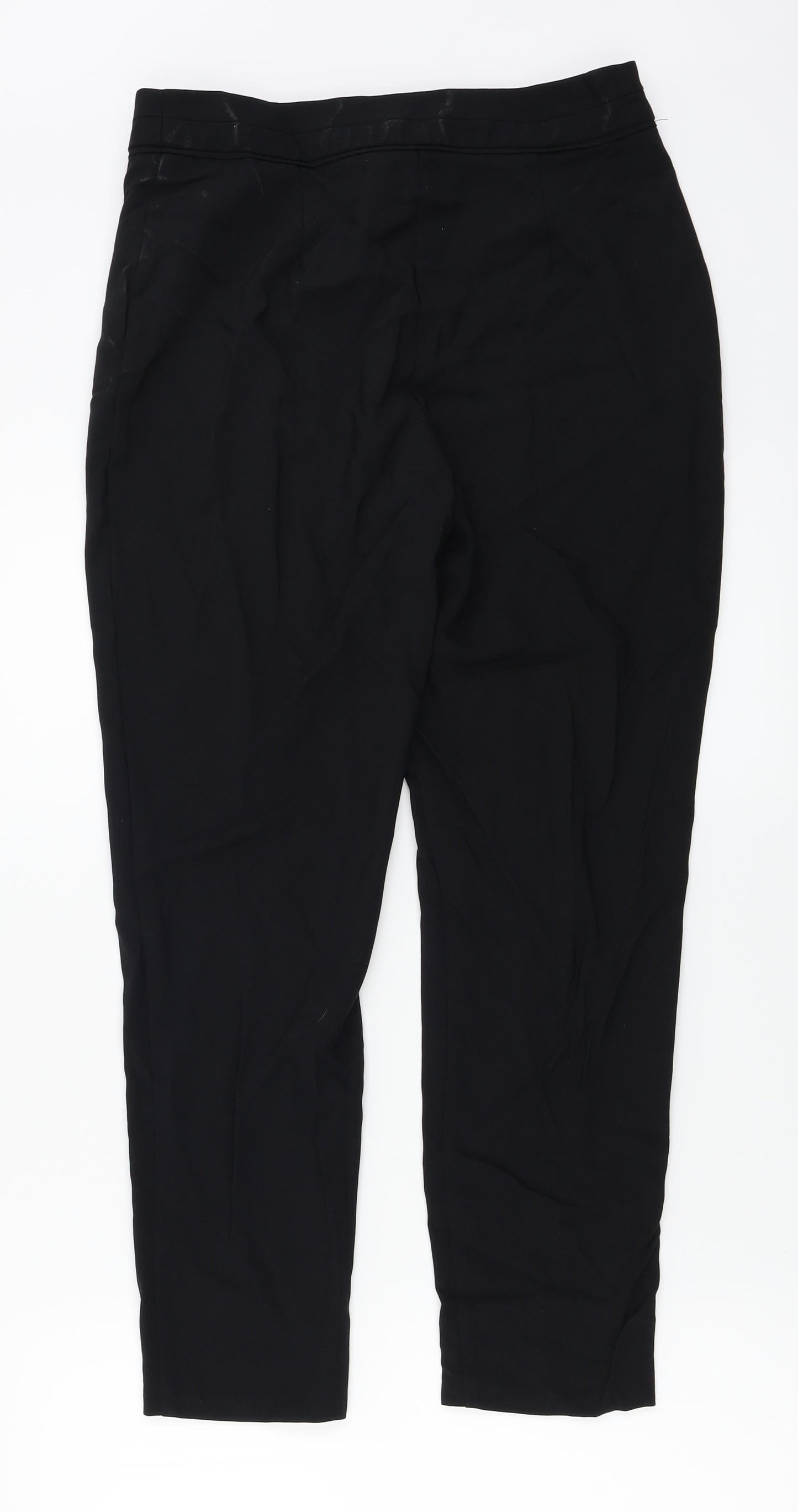 F&F  Womens Black   Trousers  Size 8 L23 in