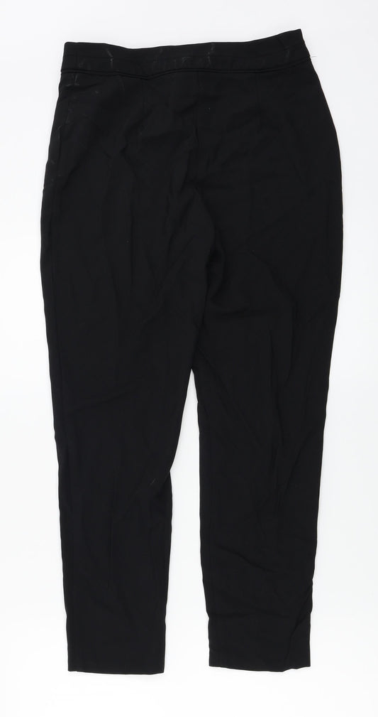 F&F  Womens Black   Trousers  Size 8 L23 in