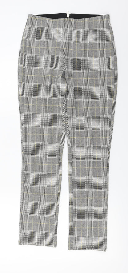 Womens UK Size S H&M Regular Fit  Grey Trousers