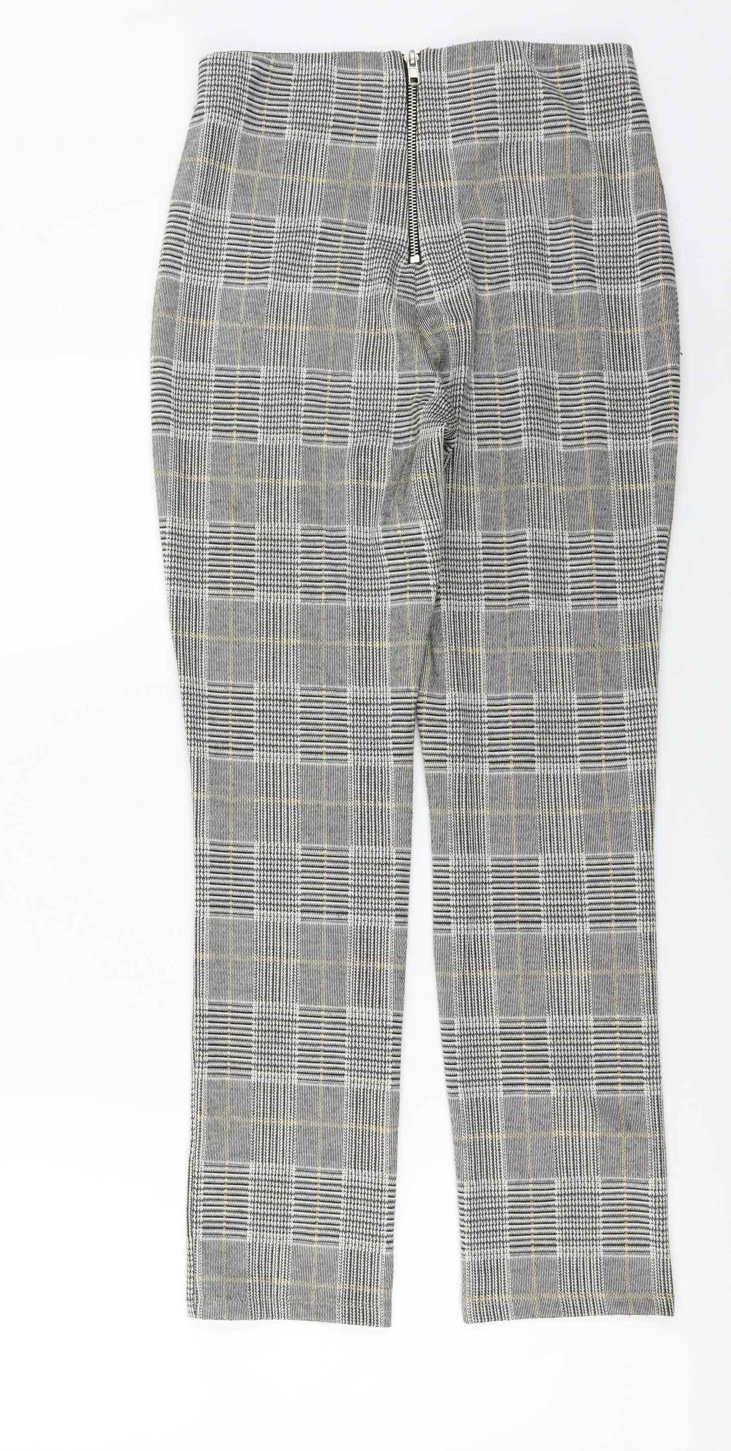 Womens UK Size S H&M Regular Fit  Grey Trousers
