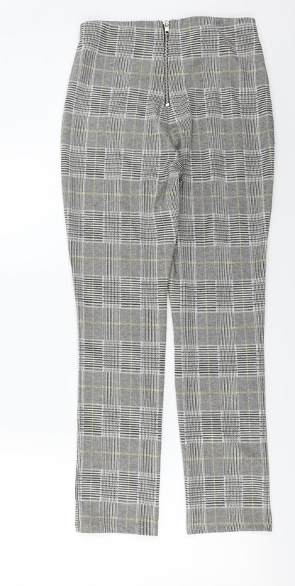 Womens UK Size S H&M Regular Fit  Grey Trousers