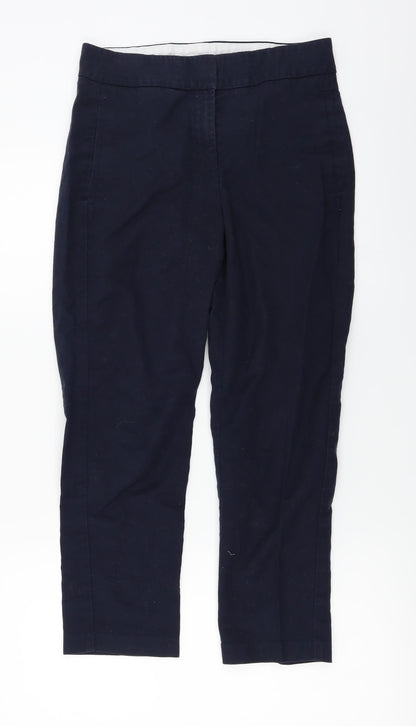Womens UK Size 8 Marks and Spencer Regular Fit  Blue Trousers