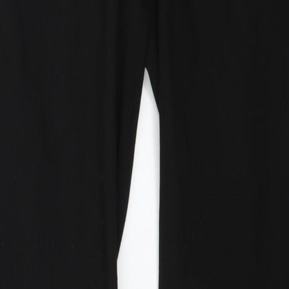 Womens UK Size 30 in ASOS Regular Fit  Black Trousers