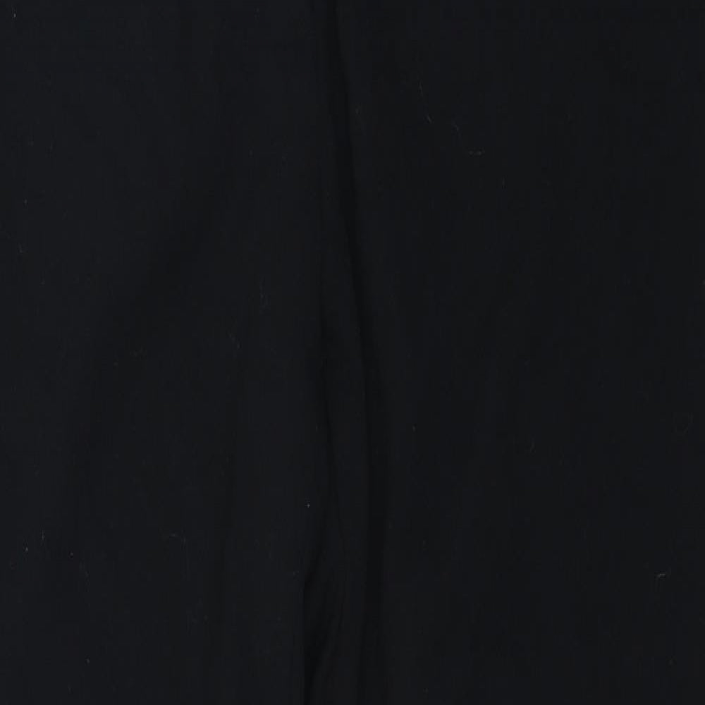 Womens UK Size 12 Marks and Spencer Regular Fit  Black Trousers