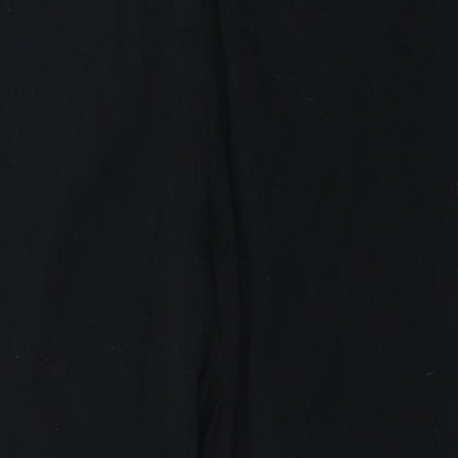 Womens UK Size 12 Marks and Spencer Regular Fit  Black Trousers