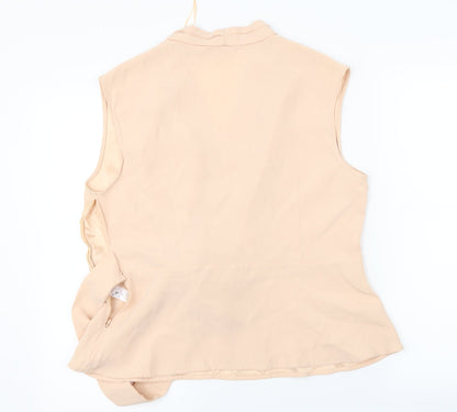 TU Womens Pink   Basic Blouse Size 14