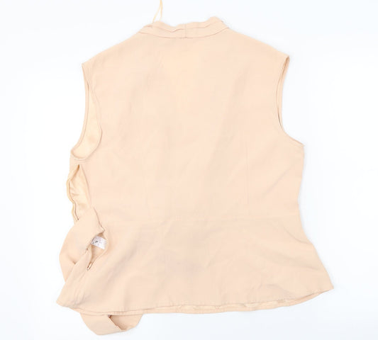 TU Womens Pink   Basic Blouse Size 14