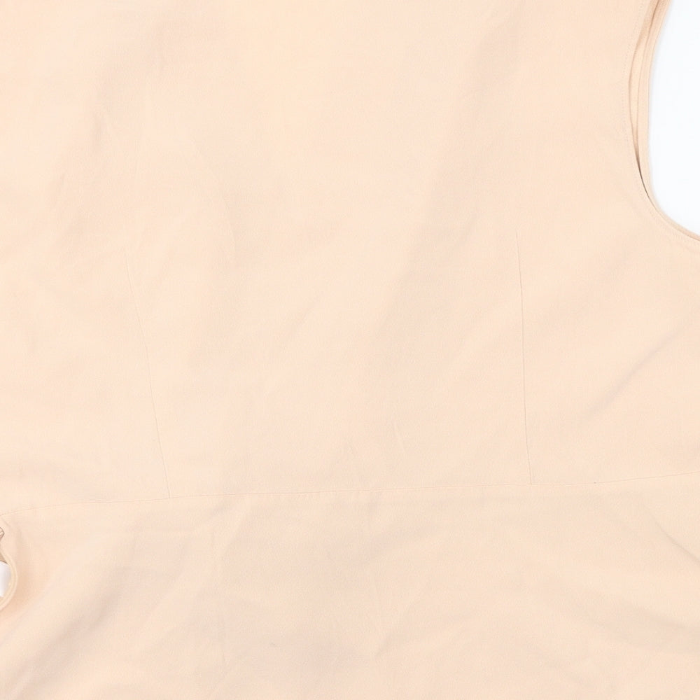 TU Womens Pink   Basic Blouse Size 14