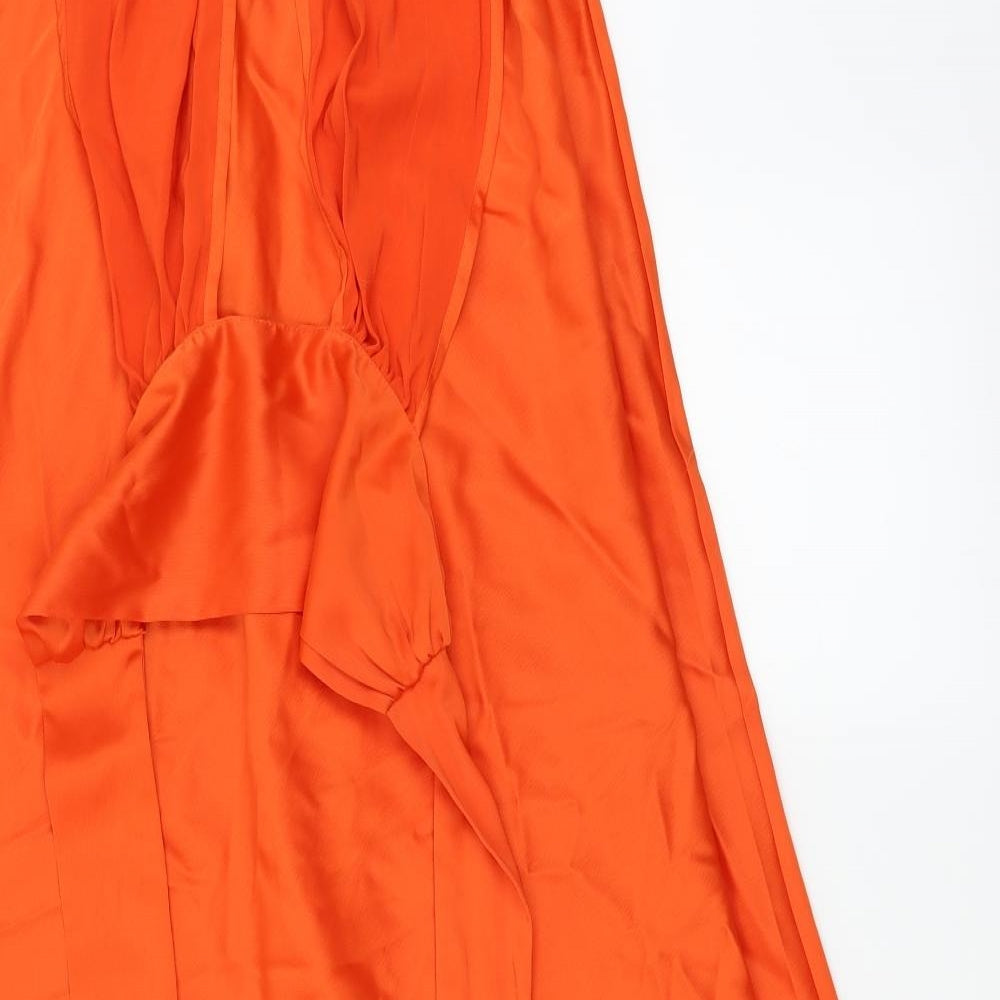 Nasty Gal  Womens Orange   A-Line Skirt Size 4