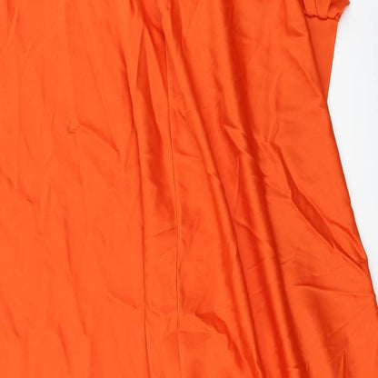 Nasty Gal  Womens Orange   A-Line Skirt Size 4