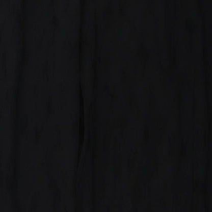 Monsoon  Womens Black Floral  Trousers  Size 14 L25 in