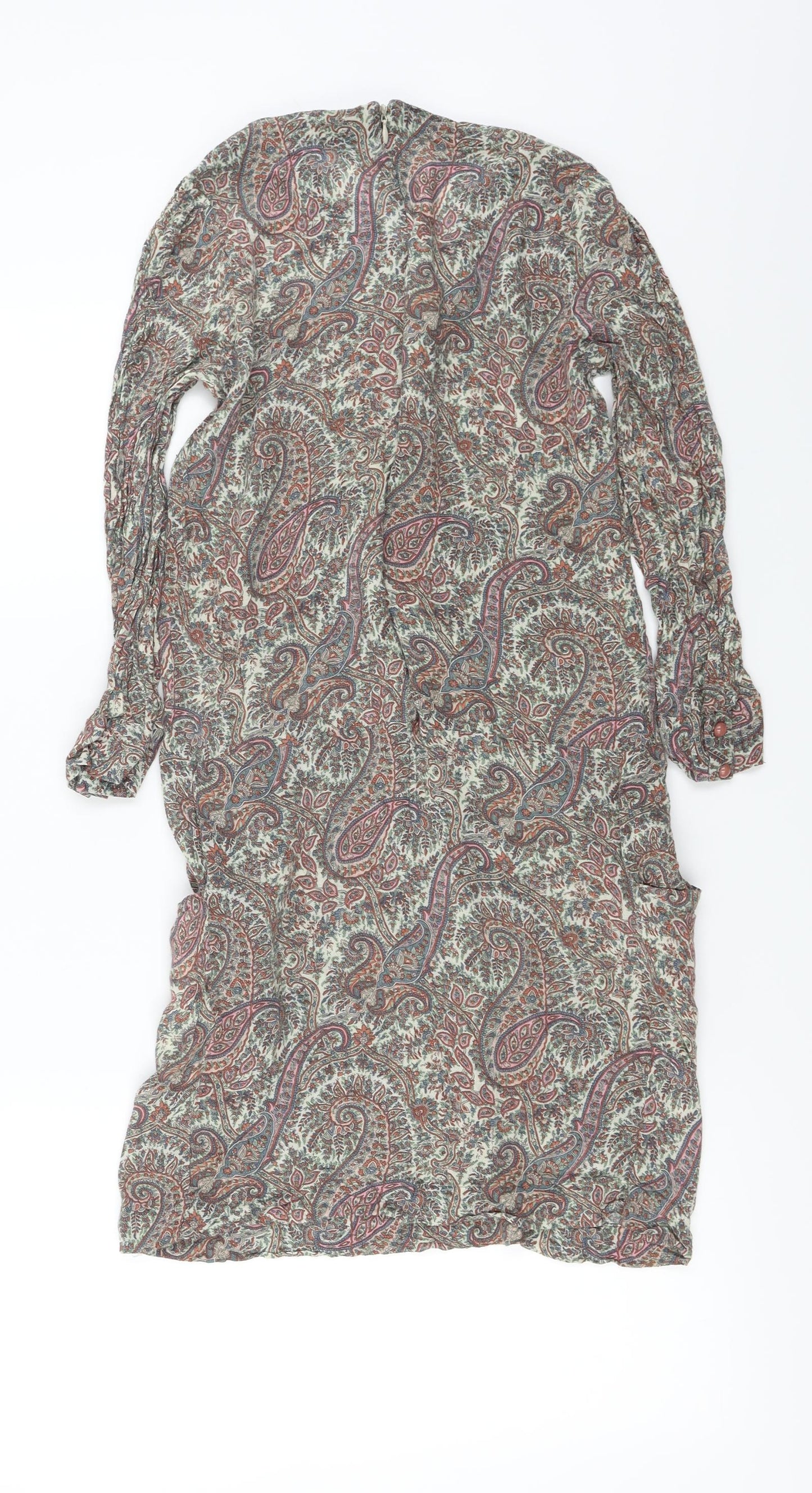 SOFT GREY  Womens Red Floral  Bodycon  Size 6