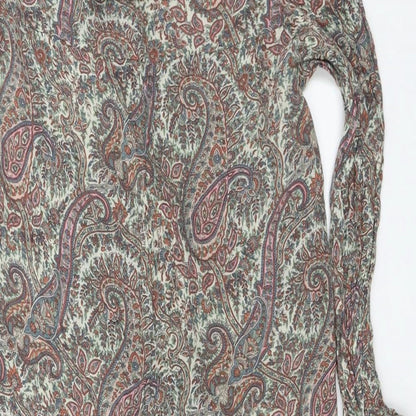 SOFT GREY  Womens Red Floral  Bodycon  Size 6