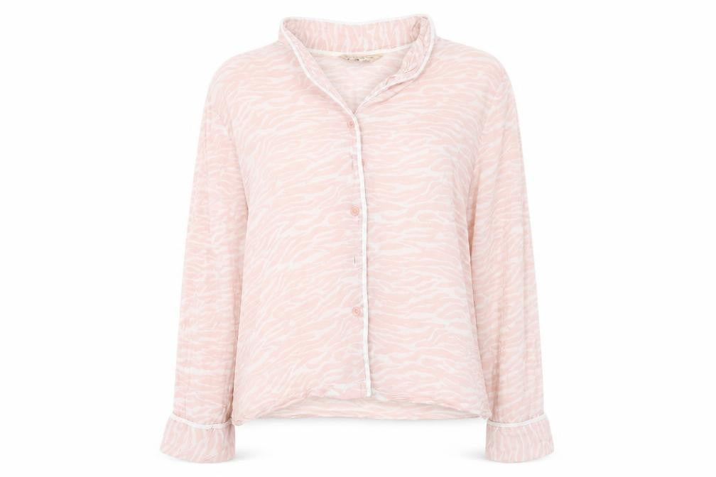 Womens UK Size M Dorothy Perkins Pink Basic Button-Up