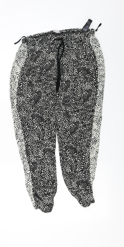 Womens UK Size 12 Marks and Spencer Regular Fit  White Trousers