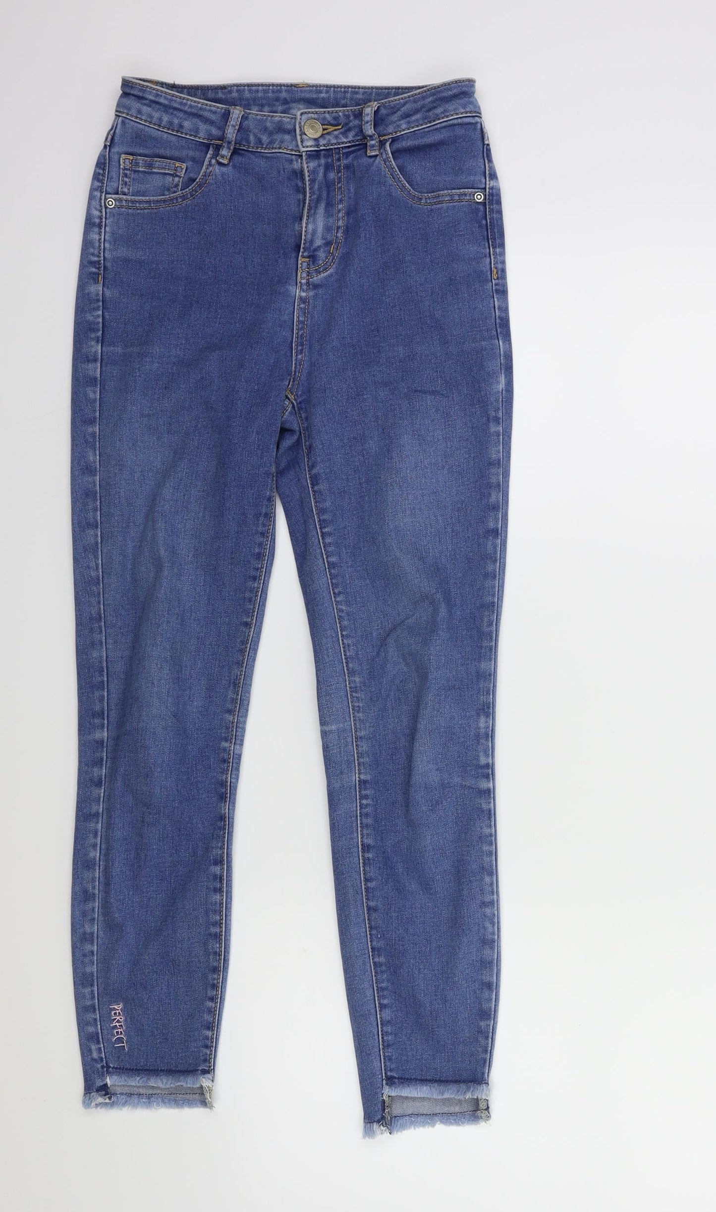 a21 Womens Blue  Denim Skinny Jeans Size 23 in L23 in - Perfect