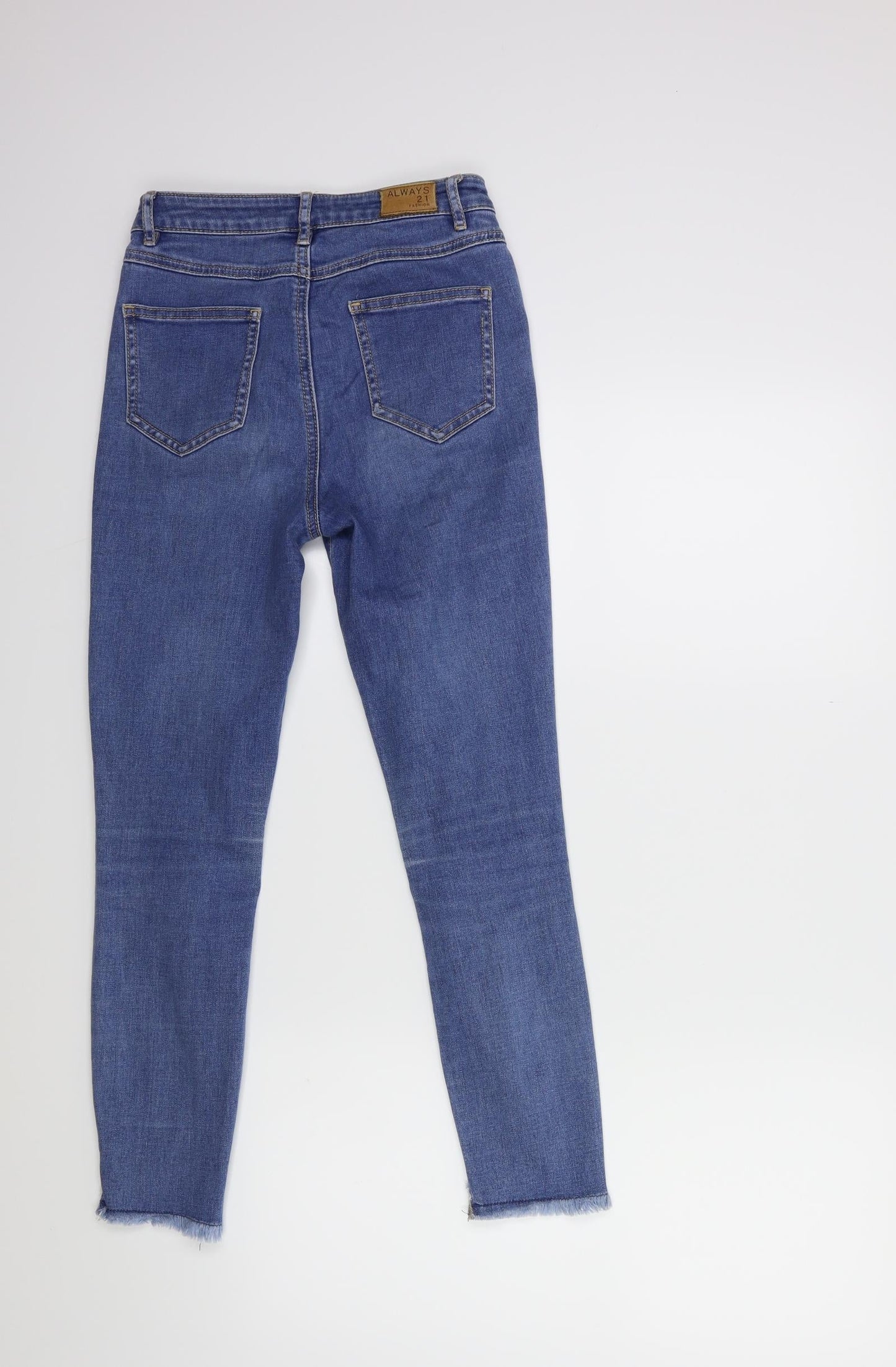 a21 Womens Blue  Denim Skinny Jeans Size 23 in L23 in - Perfect