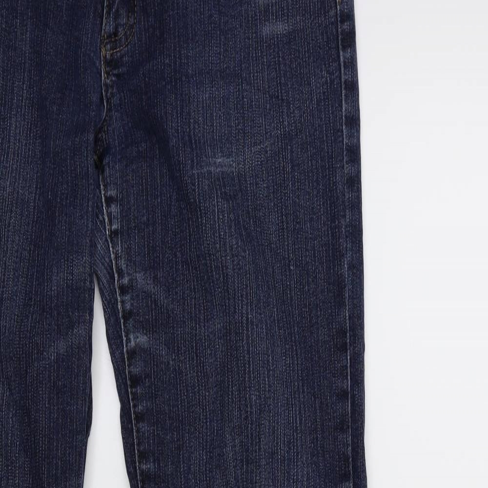sugar and spice Womens Blue  Denim Straight Jeans Size 28 in L29 in
