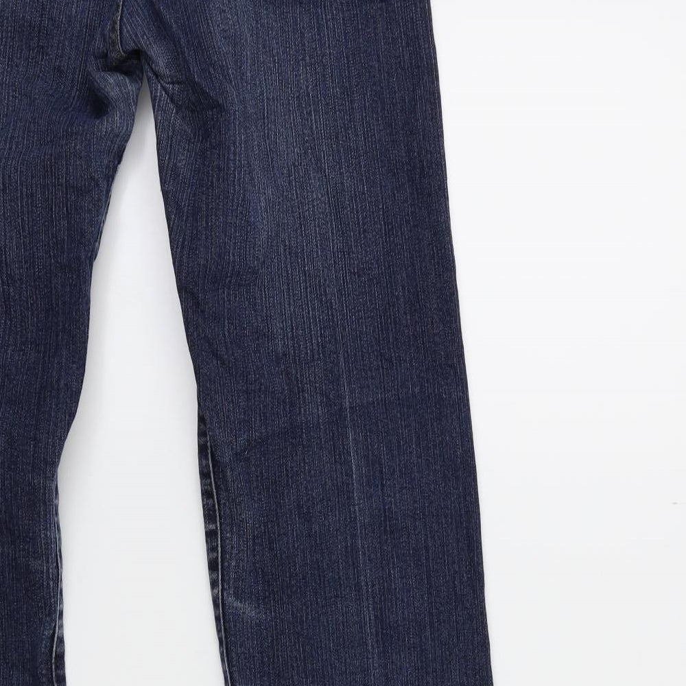 sugar and spice Womens Blue  Denim Straight Jeans Size 28 in L29 in
