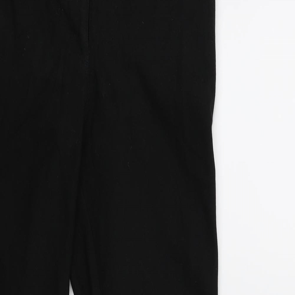 Womens UK Size 23 in Monki Regular Fit  Black Trousers