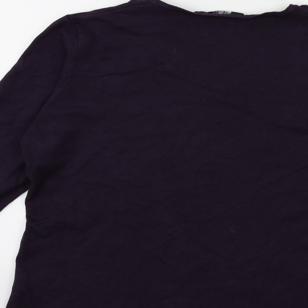 TIGI Womens Purple   Pullover Jumper Size 14