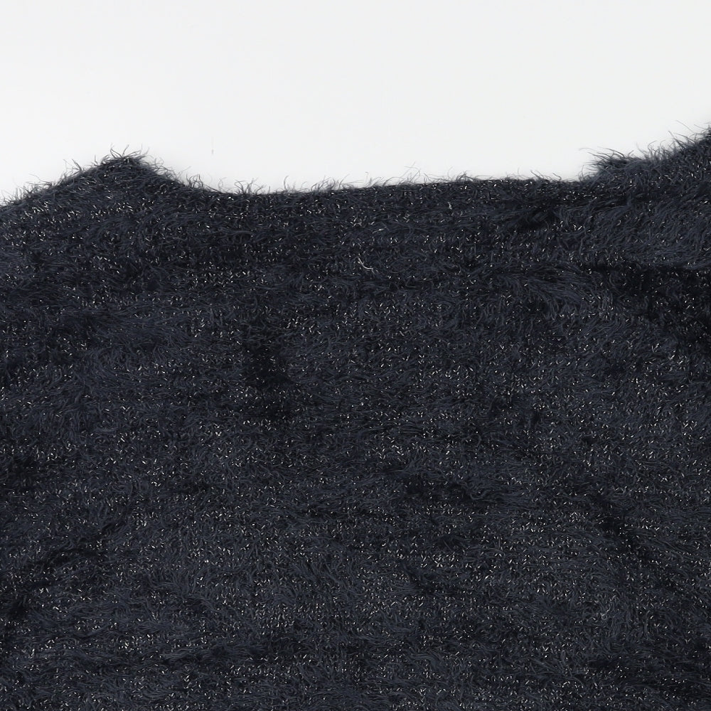 Zara Girls Grey   Cardigan Jumper Size 13 Years