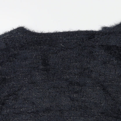 Zara Girls Grey   Cardigan Jumper Size 13 Years