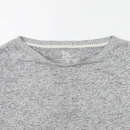 Love To Lounge Womens Grey   Pullover Sweatshirt Size 12