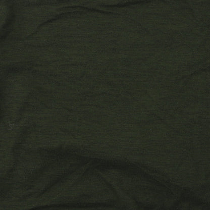 DUE SOUTH Womens Green  Knit Pullover Jumper Size S  - Tie Waist