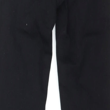 Denim & Co. Womens Black  Denim Skinny Jeans Size 6 L25 in