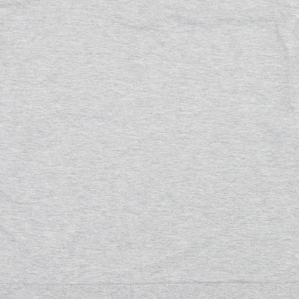 Womens UK Size XS Divided by H&M Grey Pullover Sweatshirt