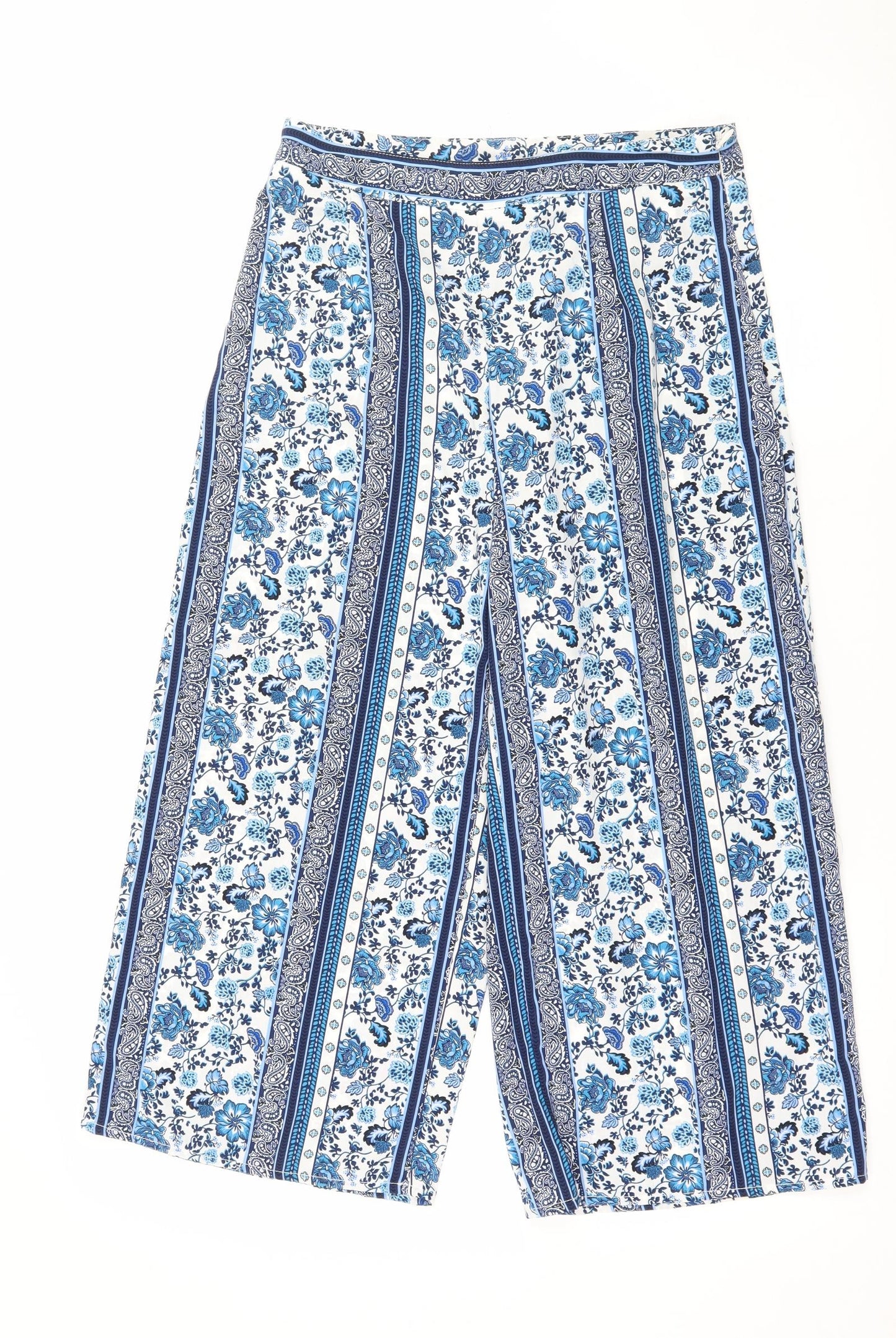 Womens UK Size 8 Divided by H&M Relaxed Fit  Blue Trousers