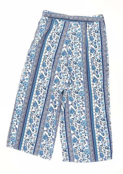 Womens UK Size 8 Divided by H&M Relaxed Fit  Blue Trousers