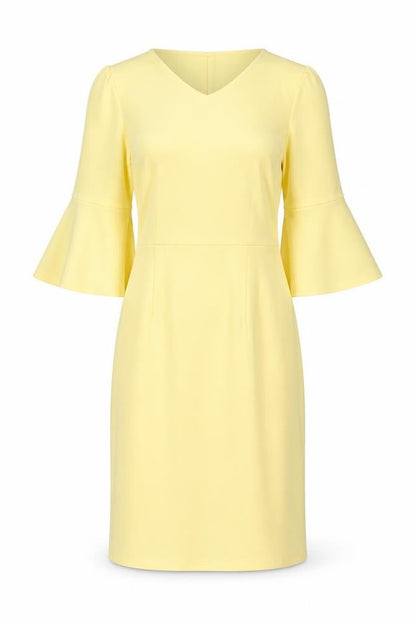 Collection London Womens Yellow  Jersey A-Line  Size 8