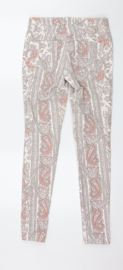 Womens UK Size 10 H&M Regular Fit Skinny Multicoloured Jeans