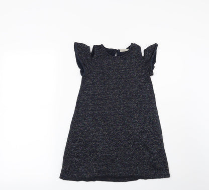NEXT Girls Blue   Jumper Dress  Size 7 Years