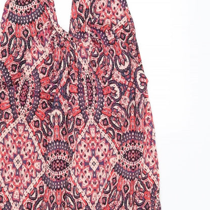 Cynthia Rowley Womens Pink Paisley  Trapeze & Swing  Size XS