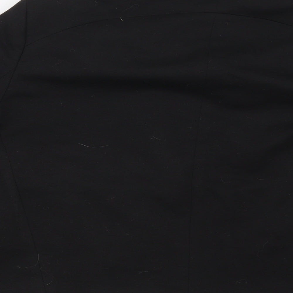 Womens UK Size 10 Preworn Black Jacket