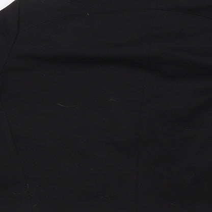 Womens UK Size 10 Preworn Black Jacket