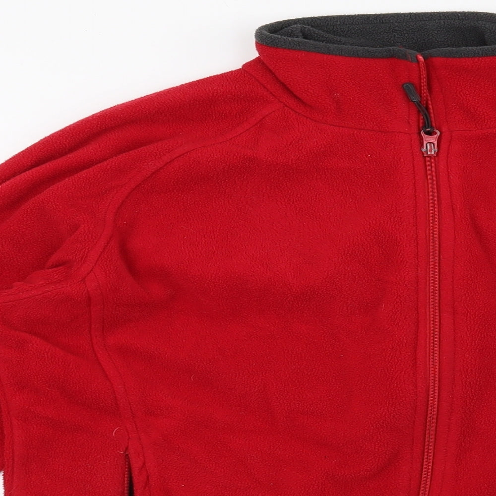 Womens UK Size 10 Mountain Life Red Jacket