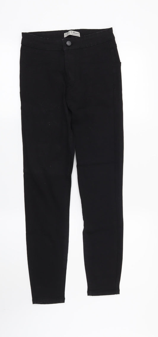 Denim CO Womens Black   Skinny Jeans Size 10 L27 in