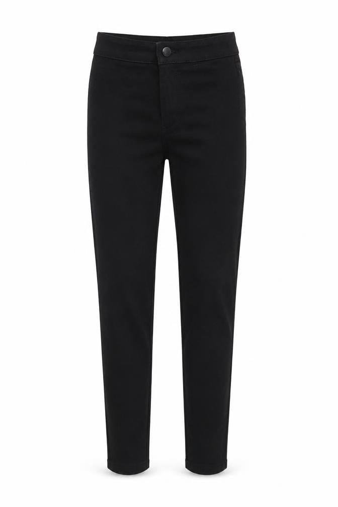 Womens UK Size 10 Denim CO Regular Fit Skinny Black Jeans